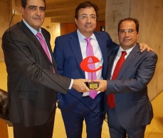 Gameroil Empresa del año en los II Premios Ejecutivos Extremadura 2019.